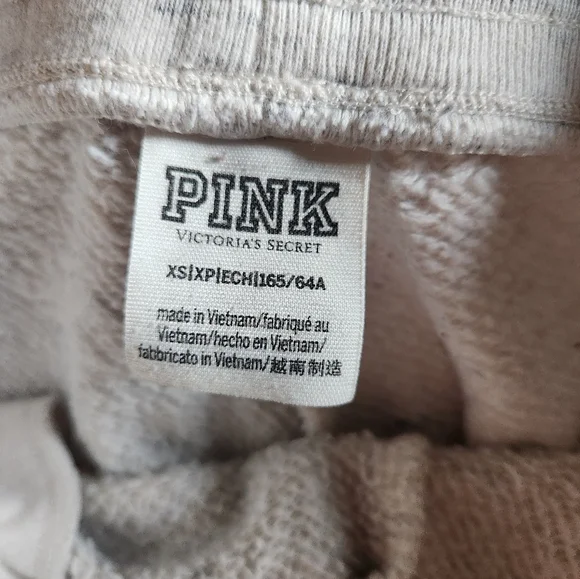 PINK Victoria's Secret Cream Joggers - Picture 4 of 4